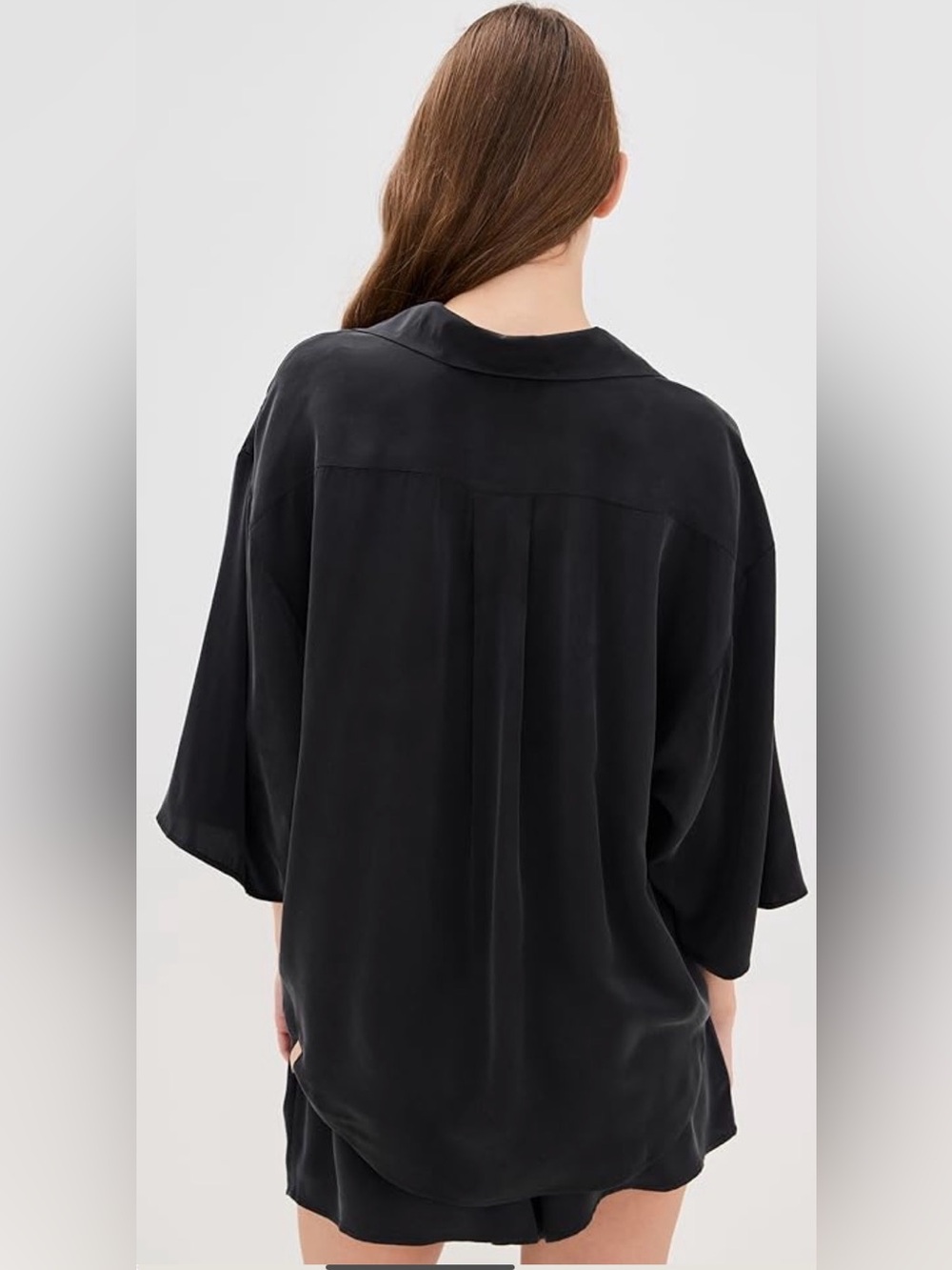 Lunya Washable Silk Button Up Short Set - Picture 2 of 9